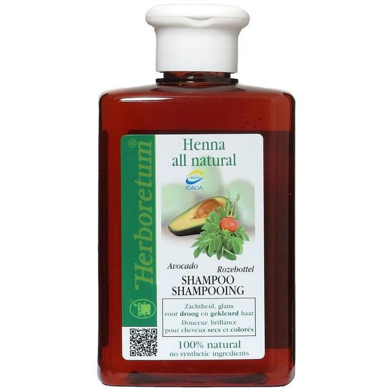 Herboretum Henna all natural shampoo droog/gekleurd haar 300ml