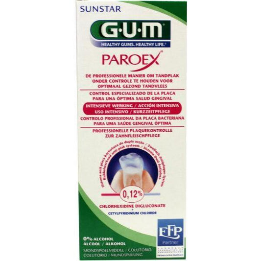 GUM Paroex mondspoelmiddel 300ml