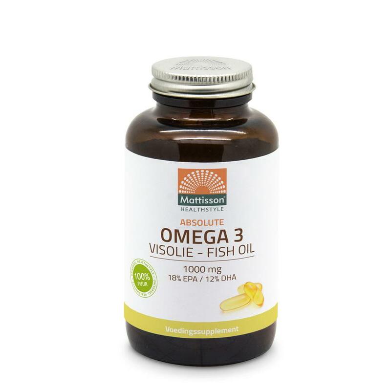 Mattisson Absolute Omega 3 Visolie 1000mg 120ca