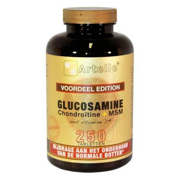 Artelle Glucosamine/chondroitine/msm 250tb