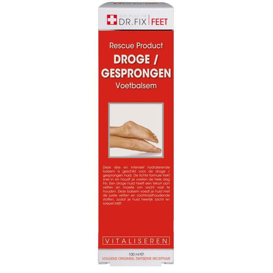Dr Fix Droge en gesprongen voetbalsem / baume pieds secs 100ml
