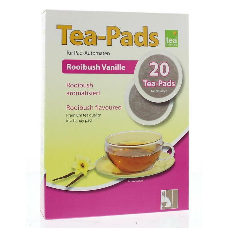 Geels Rooibos vanille tea-pads bio 20st