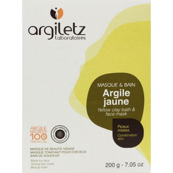 Argiletz Klei zeer fijn geel 200g