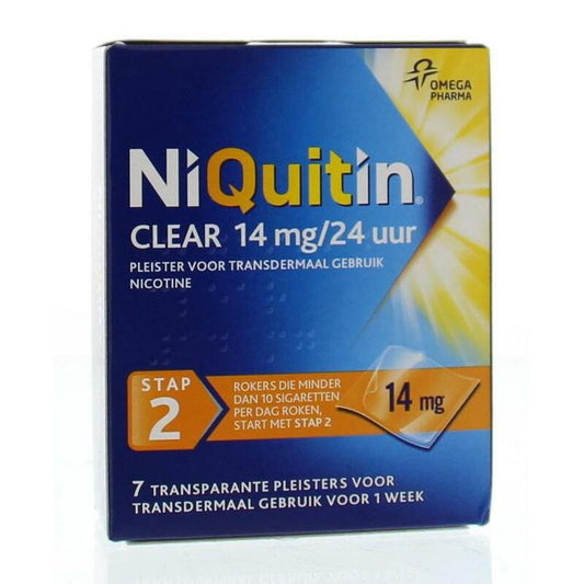 Niquitin Stap 2 14 mg 7st