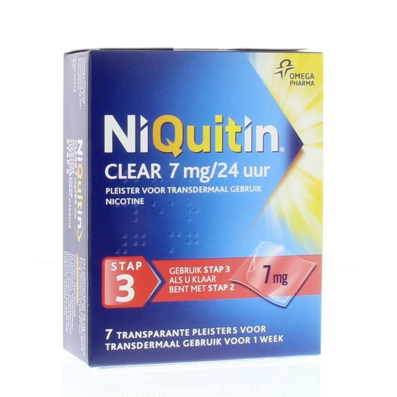 Niquitin Stap 3 7 mg 7st