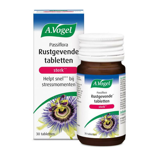 A Vogel Passiflora rustgevende tabletten sterk 30tb