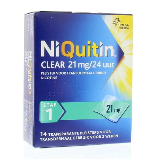 Niquitin Stap 1 21 mg 14st
