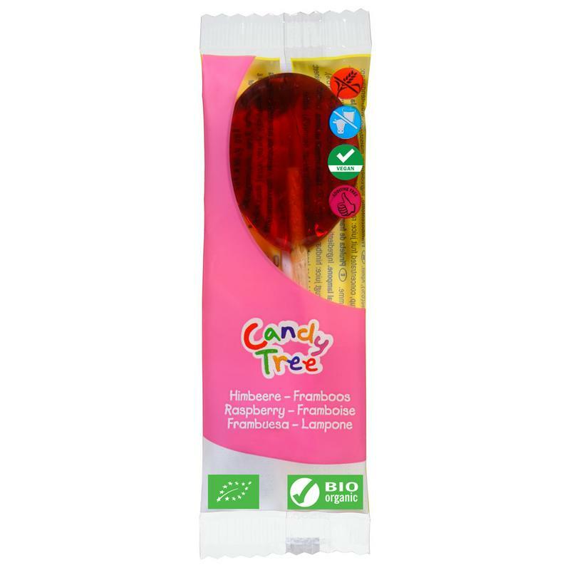 Candy Tree Frambozen lollie bio 1st