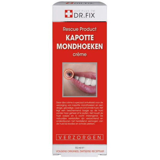 Dr Fix Kapotte mondhoeken creme / coins de bouche abimes 15ml