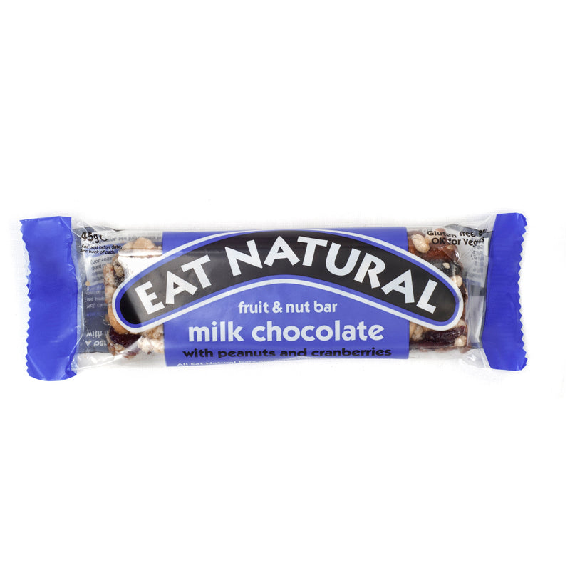 Eat Natural Peanut cranberry cashew macadamia chocolate 45g