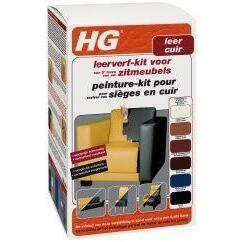 HG Leerverfkit zitmeubel bordeaux rood 700ml
