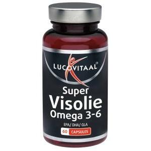 Lucovitaal Super visolie omega 3-6 60ca