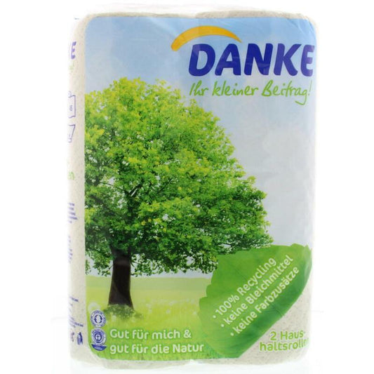 Danke Tissue keukenpapier 3-laags 2rol