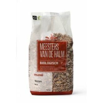 De Halm Muesli noten bio 750g