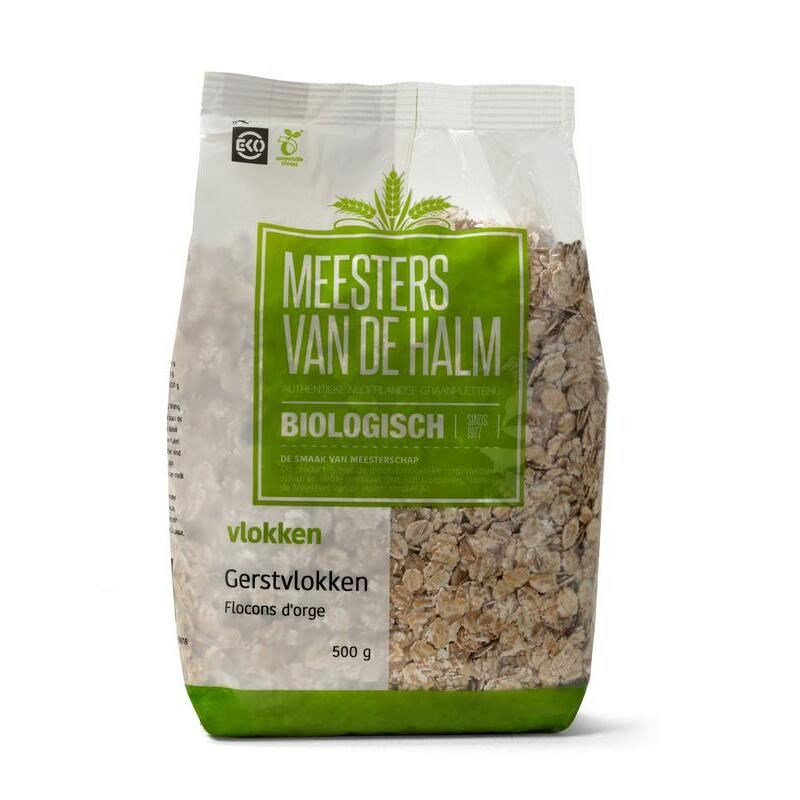 De Halm Gerstvlokken bio 500g