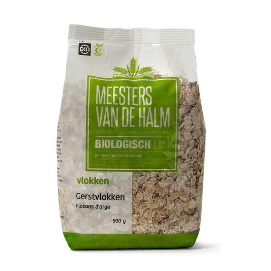 De Halm Gerstvlokken bio 500g