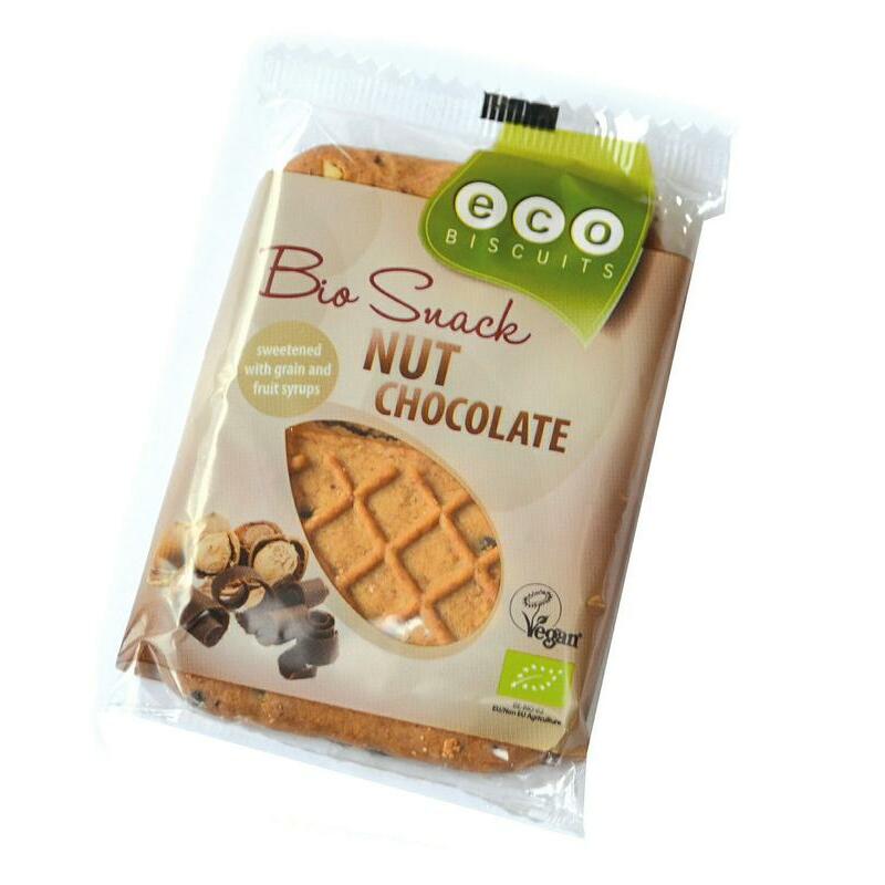 Ecobiscuit Noten / chocolade biscuit bio 45g