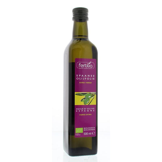 Fertillia Olijfolie spaanse extra vierge bio 500ml
