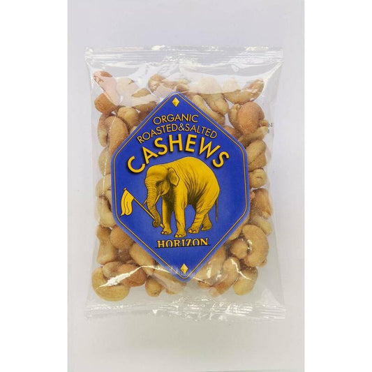 Horizon Cashewnoten geroosterd en gezout bio 100g