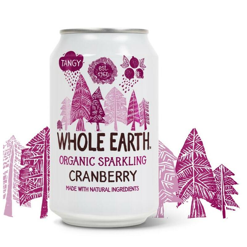 Whole Earth Mountain cranberry bio 330ml