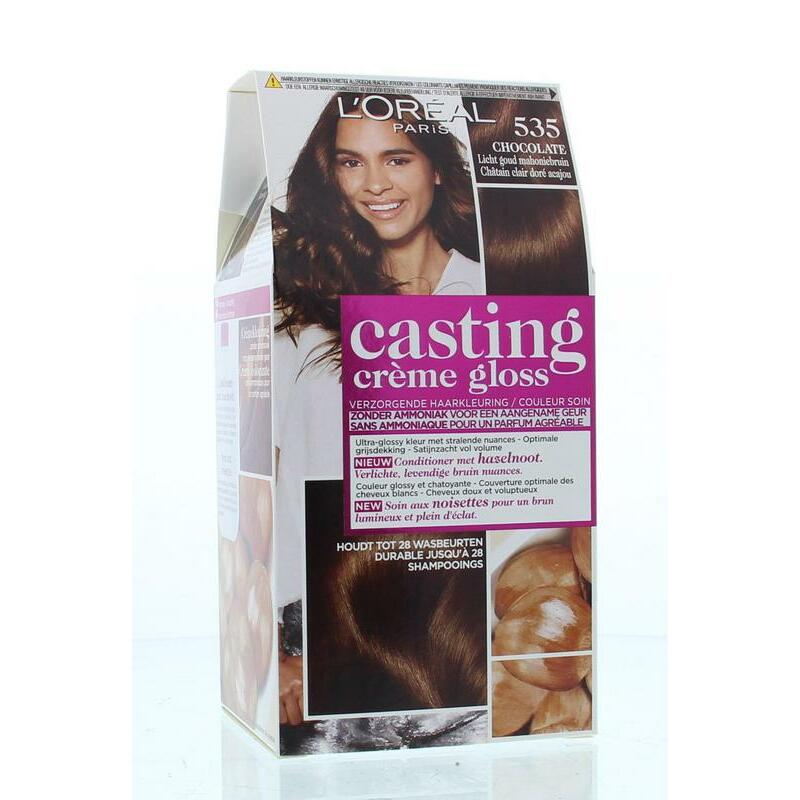 Loreal Casting creme gloss 535 Chocolade 1set