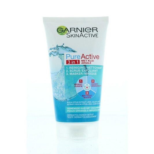 Garnier Skin naturals face pure 3 in 1 150ml