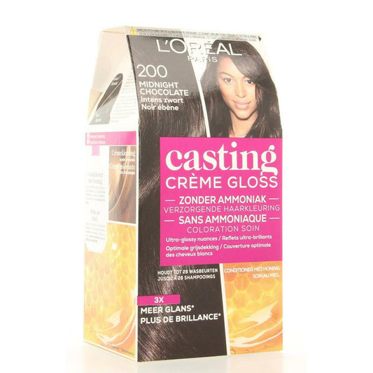 Loreal Casting creme gloss 200 Midnight chocolate 1set