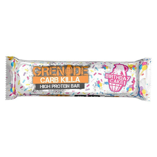 Grenade High protein bar birthday cake 60g