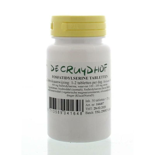 Cruydhof Fosfatidylserine 200 mg 30tb