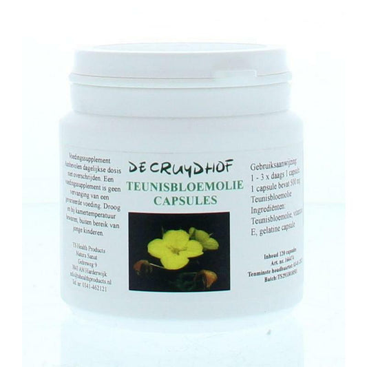 Cruydhof Teunisbloemolie capsules 120ca