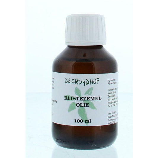 Cruydhof Rijstezemelolie 100ml