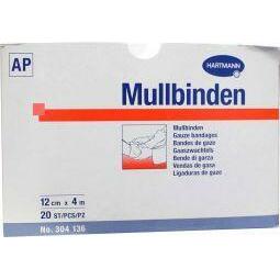 Hartmann Gaaswindsel 20 draads ongecellafoneerd 4m x 12cm 20st