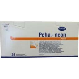 Hartmann Peha neon plus onderzoekhandschoen pvr 7 50st
