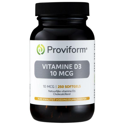 Proviform Vitamine D3 10 mcg 250sft