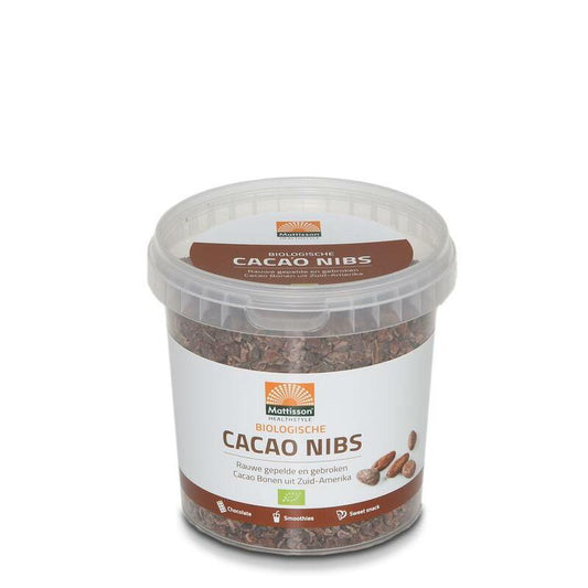 Mattisson Cacao nibs raw bio 400g