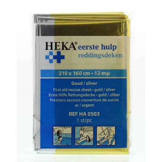 Heka Reddingsdeken goud/zilver 160 x 210 1st