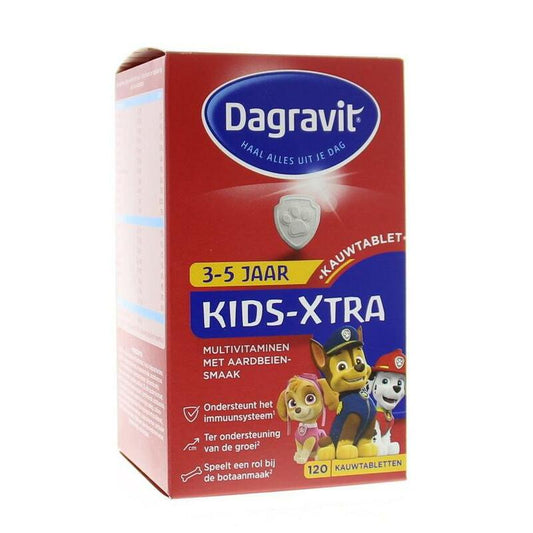 Dagravit Multi kids framboos 3-5 jaar 120kt