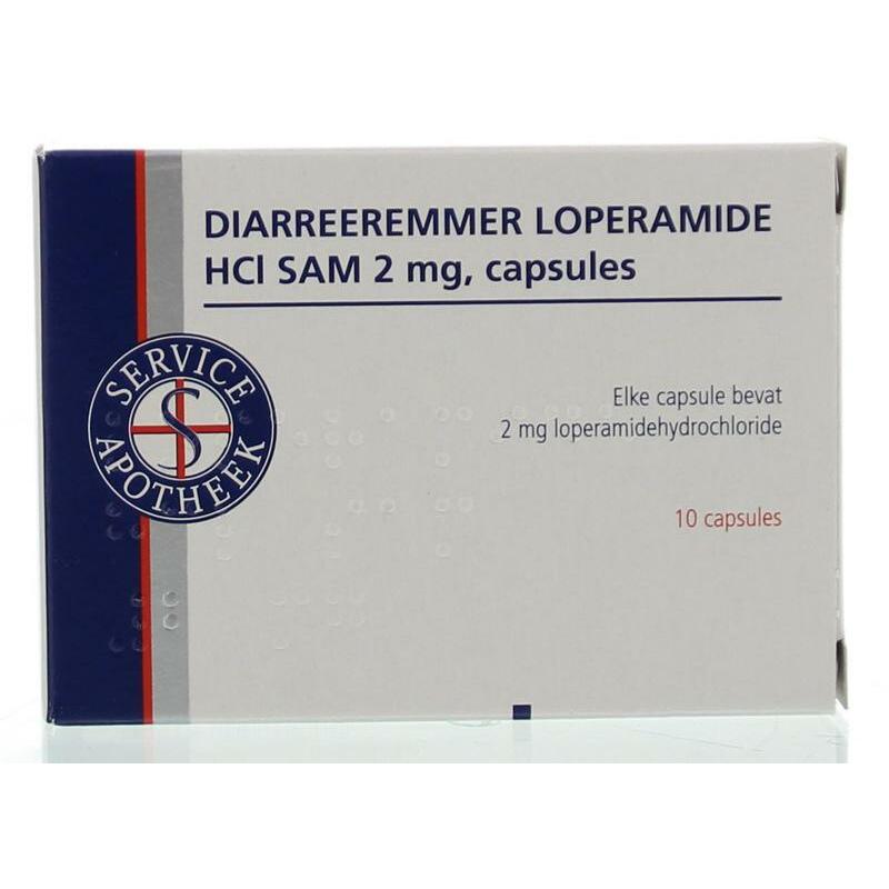 Service Apotheek Loperamide 2 mg 10ca