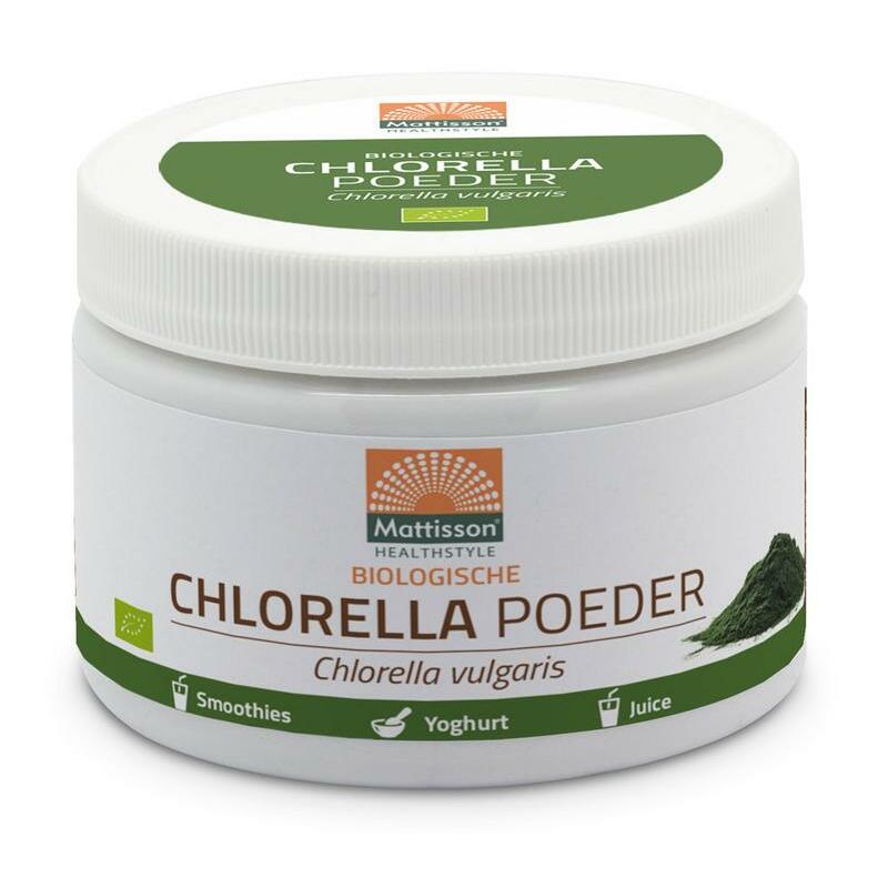 Mattisson Chlorella poeder China bio 125g