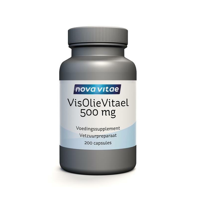 Nova Vitae Visolie vitael 500 mg (zalmolie) 200ca