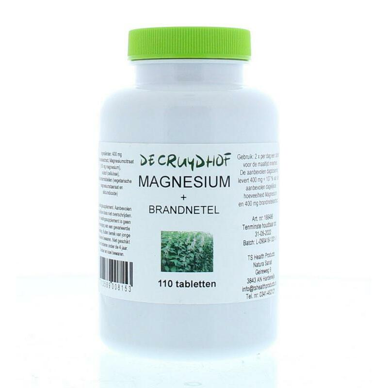Cruydhof Magnesium en brandnetel 110tb