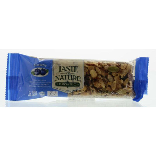Taste Of Nature Blueberry granenreep bio 40g