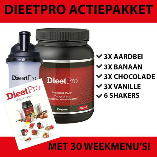 Dieet Pro Dieet pro actiepakket/assorti 1st