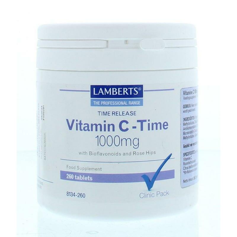 Clinicpacks Vitamine C1000 TR & bioflavonoiden 260tb