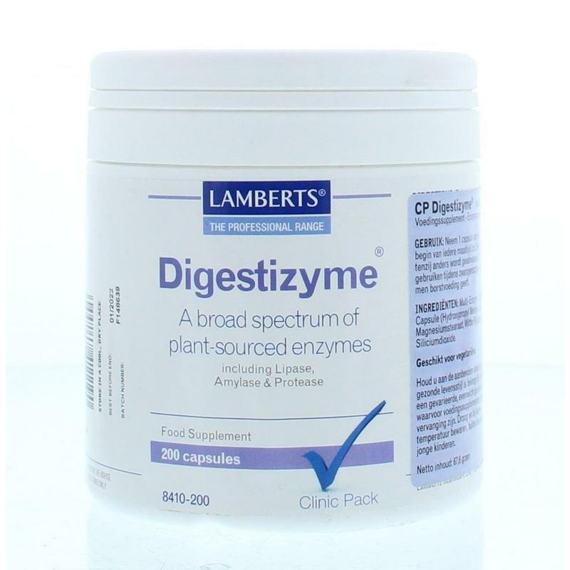 Clinicpacks Digestizyme spijsverteringsenzymen 200vc