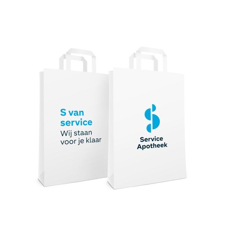 Service Apotheek Draagtas 6660 22 x 10 x 33 papier 250st