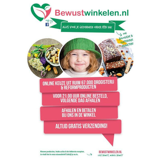 Bewustwinkelen Poster 1st