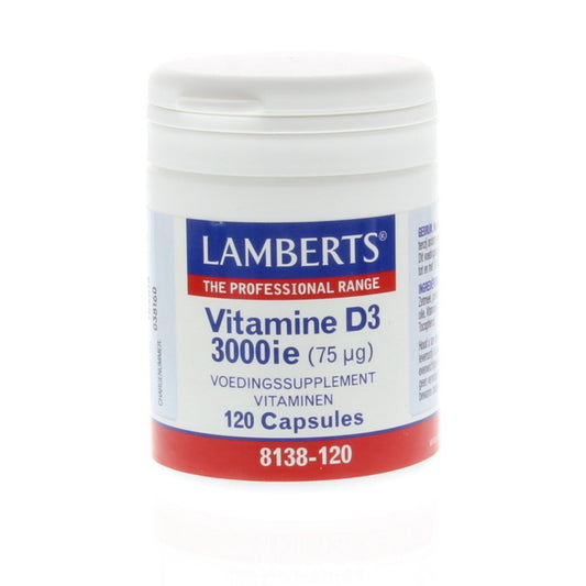 Lamberts Vitamine D3 3000IE 75 mcg 120ca