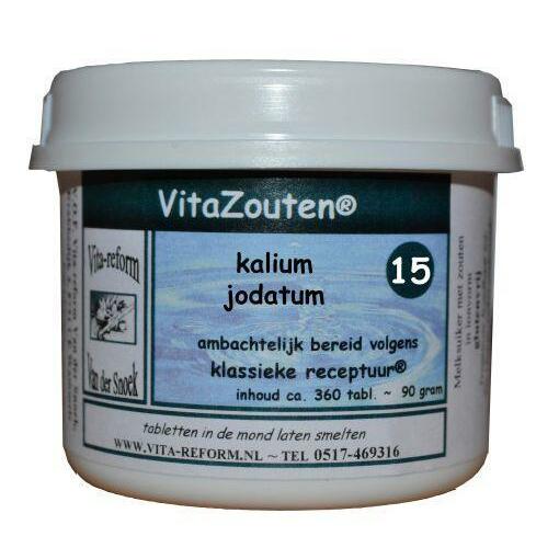 Vitazouten Kalium jodatum VitaZout Nr. 15 360tb