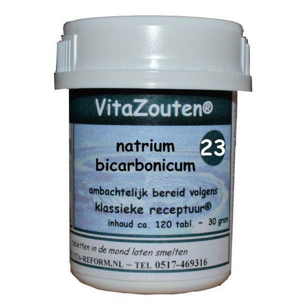 Vitazouten Natrium bicarbonicum VitaZout Nr. 23 120tb